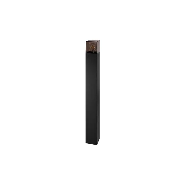 Lampa ogrodowa LED E27 18W czarna IP44 80cm do ogrodu i altany