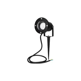 Lampa ogrodowa LED 1xGU10 35W IP65 czarna do ogrodu i altany - czarna lampa z ko