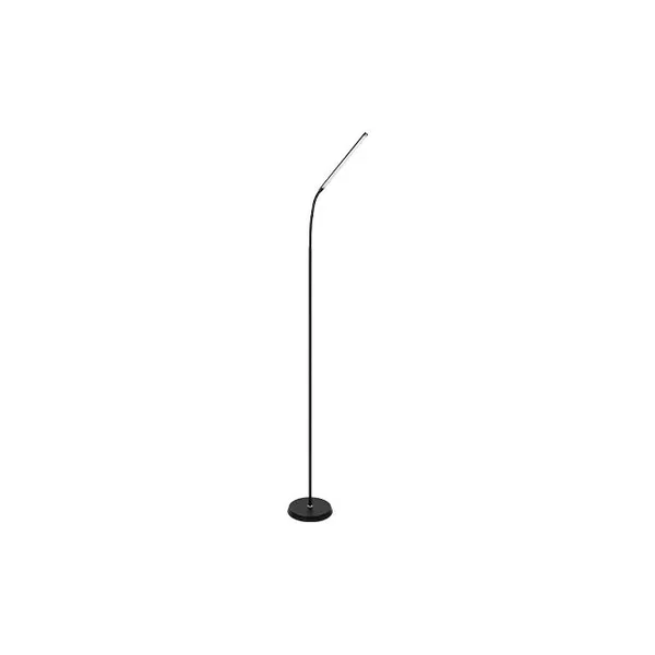 Lampa podłogowa LED 8W 2700-6500K IP20 czarna 170cm do wnętrz