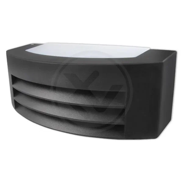 Oprawa architektoniczna E27 40W IP54 czarna do elewacji i wejścia