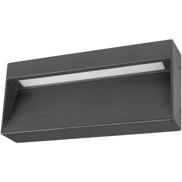 Oprawa LED 6W 4000K IP54 RAL7021 do wejścia i na schody