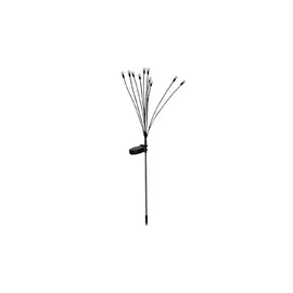 Lampa LED solarna 0,6W 3000K IP44 czarno-biała 73cm do ogrodu i altany