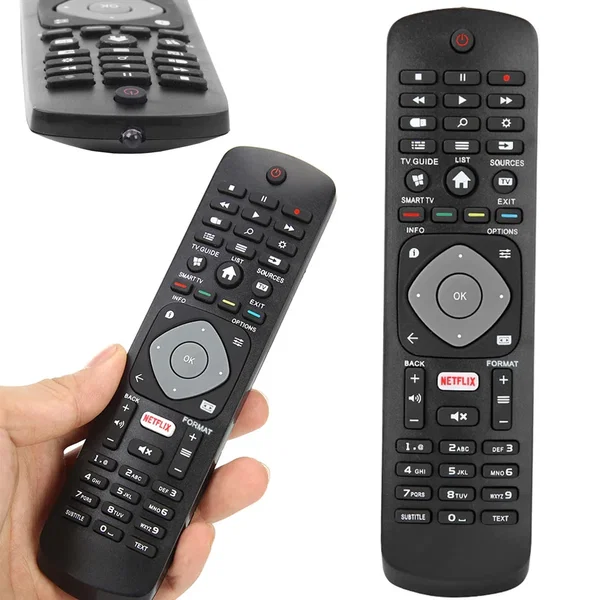 Pilot uniwersalny Verk Group 281860095 do telewizora Smart 4K UHD dla wygody uży