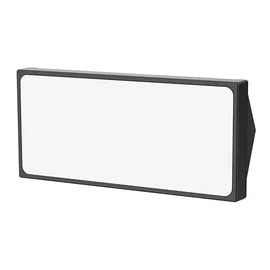 Kinkiet zewnętrzny LED 12W 4000K IP65 czarny do elewacji i fasady