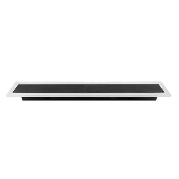 Kinkiet LED 16W 4500K IP65 czarny 80cm do elewacji i fasady