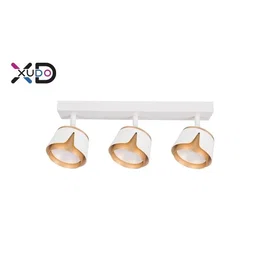 Kinkiet LED GX53 3x35W biały mat złoty IP20 do wnętrz