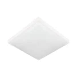 Plafon LED 2xE27 60W biały IP44 z czujnikiem mikrofalowym do wejścia i na schody
