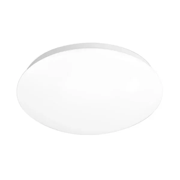 Plafon LED 2xE27 60W biały z czujnikiem mikrofalowym IP20 do wnętrz