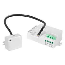 Czujnik ruchu mikrofalowy 220-240V 360° IP20 z kablem do wejścia i na schody