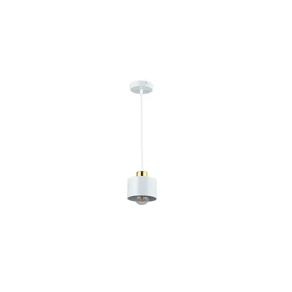 Oprawa wisząca LED E27 35W IP20 biało-złota do wnętrz