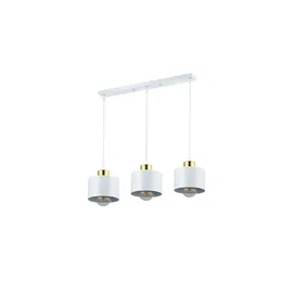 Oprawa wisząca LED E27 3x35W biało-złota 50cm do wnętrz