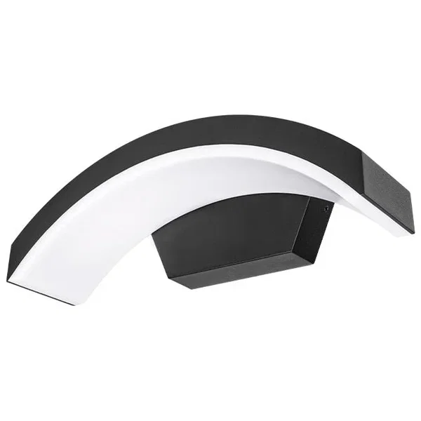 Oprawa architektoniczna LED 9W 4000K IP54 czarna do elewacji i wejścia