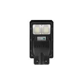 Lampa LED solarna 100W 6000K IP65 czarna do podjazdu i ogrodu