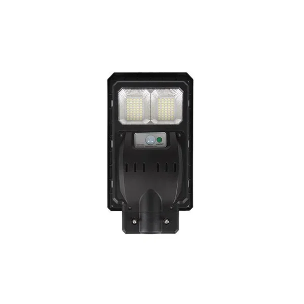 Lampa LED solarna 100W 6000K IP65 czarna do podjazdu i ogrodu