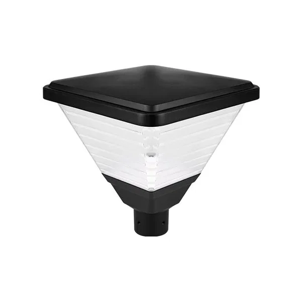 Lampa LED parkowa 50W E27 IP65 czarna do podjazdu i wejścia