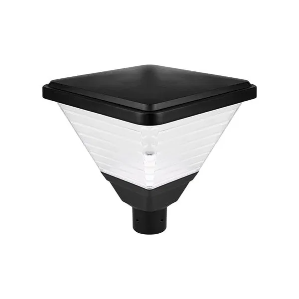 Lampa LED parkowa 50W E27 czarna IP65 do ogrodu i podjazdu