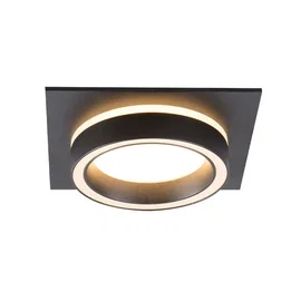 Oprawa halogenowa GX53 czarna mat 15W IP20 do wnętrz