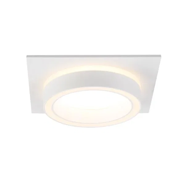Oprawa halogenowa GX53 LED 15W biała IP20 110x110x45mm do wnętrz
