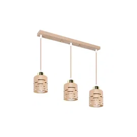 Oprawa wisząca E27 Elen x3 50cm beż+złota