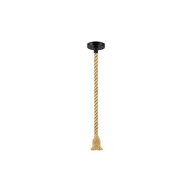 Oprawa wisząca E27 Sznur 120cm x1 czarna Vipelectro