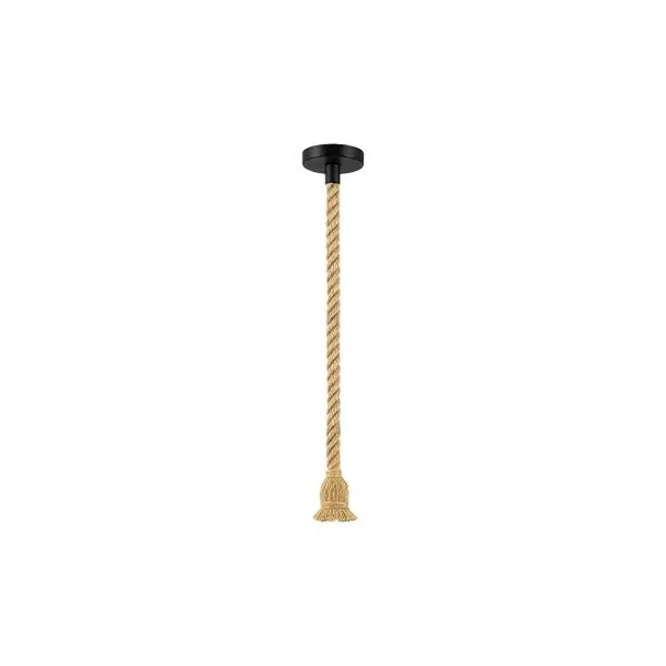 Oprawa wisząca E27 Sznur 120cm x1 czarna Vipelectro