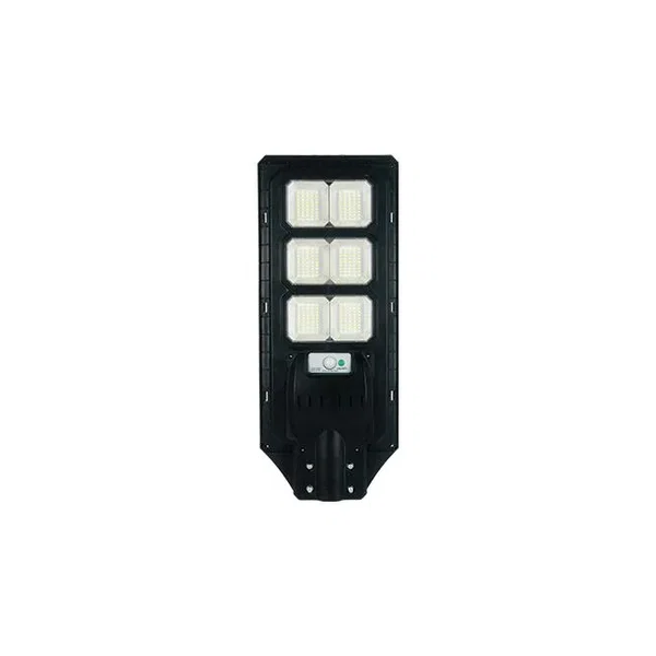 Lampa LED solarna 300W 6000K IP65 czarna do podjazdu i wejścia