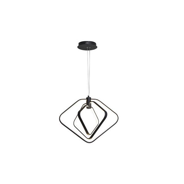 Lampa wisząca LED Mesto 39W 47x35cm 4000K czarny
