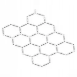 Lampa LED Hexagon 11S 368W 336x238cm zestaw 6500K