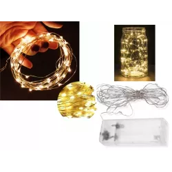 Łańcuch LED świąteczny 3xAA 30 LED 3m 2700K