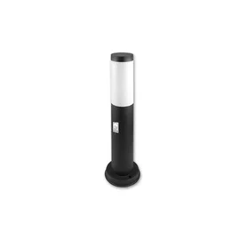 Lampa ogrodowa LED E27 20W czujnik ruchu IP44 czarna 45cm do ogrodu i altany