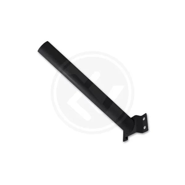 uchwyt do lampy ulicznej czarny 58mm stalowy montażowy
