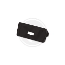 Zaślepka Master LED PCV Slim z otworem czarna