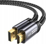 KABEL PRZEJŚCIÓWKA DISPLAYPORT DO HDMI MONITOR 3M OPLOT 4K 30HZ 2K 120HZ