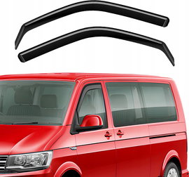 DEFLEKTORY OWIEWKI SAMOCHODOWE DO VW TRANSPORTER T-5 2003-2024 2 SZT