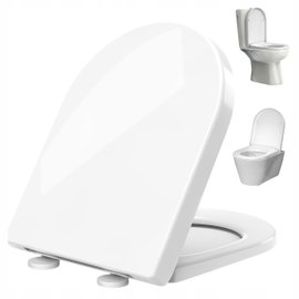 DESKA SEDESOWA WC WOLNOOPADAJĄCA UNIWERSALNA NAJTWARDSZY DUROPLAST