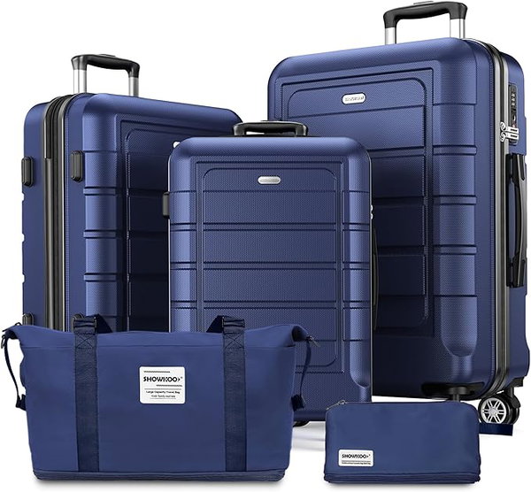 ZESTAW XXL WALIZKA 76X50X30 BAGAŻ PODRÓŻNY PODRĘCZNY KOSMETYCZKA TORBA