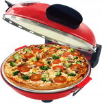 ELEKTRYCZNY DOMOWY PIEC DO PIZZY MEGA MOCNY 1200W 420°C KAMIEŃ TERMOSTAT