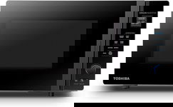 MOCNA KUCHENKA MIKROFALOWA 4W1 GRILL 1000 W WOLNOSTOJĄCA TOSHIBA 25L CZARNA