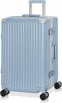 WALIZKA 60L ALUMINIOWA RAMKA MAŁA KABINOWA MOCNA BAGAŻ PODRĘCZNY NA KÓŁKACH