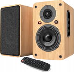 KOLUMNY GŁOŚNIKOWE STEREO GŁOŚNIKI PÓŁKOWE HDMI ARC 100W RMS USB/AUX PILOT