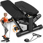 STEPPER DO ĆWICZEŃ SKRĘTNY SKOŚNY Z LINKAMI 2W1 FITNES LICZNIK SCHODY 150KG