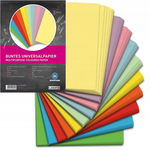 PAPIER KSERO KOLOROWY A4 80G MIX INTENSYWNY 10 KOLORÓW 250 ARKUSZY SZKOŁA