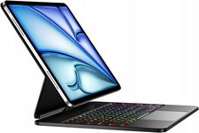 MAGNETYCZNE ETUI Z PODŚWIETLANĄ KLAWIATURĄ DO IPAD PRO 12.9 TRACKPAD AIR 13