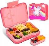 LUNCHBOX ŚNIADANIÓWKA DLA DZIECI DO SZKOŁY PUDEŁKO NA PRZEKĄSKI BEZ BPA