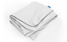 Prześcieradło z gumką 160x200 cm 100% bawełna - białe