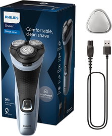PHILIPS 3000X SERIES GOLARKA ELEKTRYCZNA NA SUCHO I MOKRO