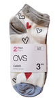 OVS SKARPETKI DAMSKIE STOPKI 2 PARY ROZM. 39-41