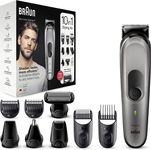 BRAUN 10 W 1 TRYMER MGK7320 DO TWARZY I CIAŁA + KOŃCÓWKI