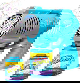 BUBBLE GUN PISTOLET DO BANIEK NA BATERIE + PŁYN 10000+ BANIEK NA MINUTĘ
