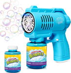 BUBBLE GUN PISTOLET DO BANIEK NA BATERIE + PŁYN 10000+ BANIEK NA MINUTĘ